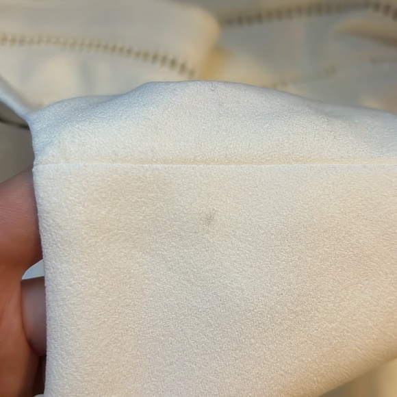 Calvin Klein | White Sleeveless Sheath with Flounce Skirt Dress - Picture 7 of 7